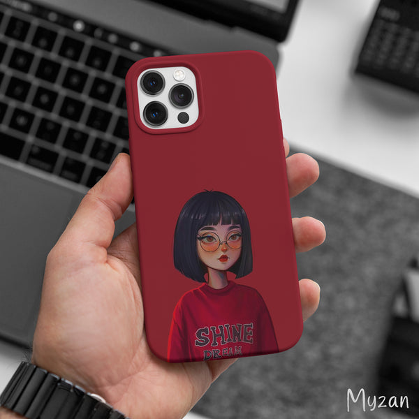 AC440 - Art Girl - Aesthetic Girl Mobile Case