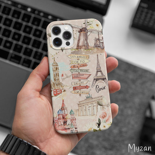 AC441 - Travel Ideas - Aesthetic Mobile Case