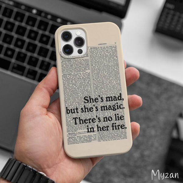 AC457 - She's Mad But She's Magic - Aesthetic Mobile Case