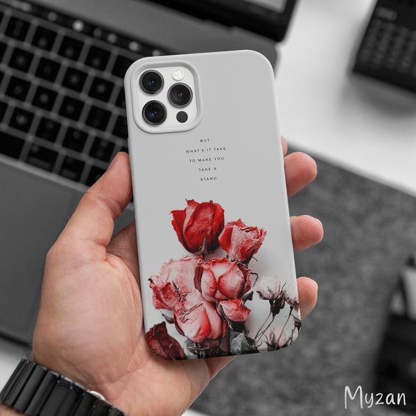 AC463 - Dried Floral - Aesthetic Mobile Case