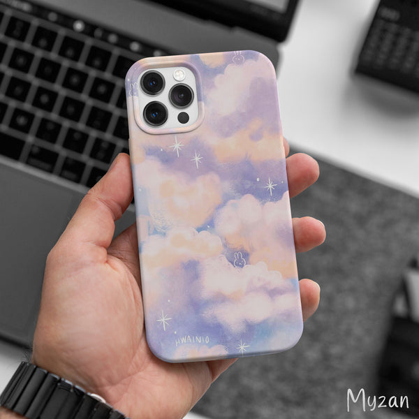 AC468 - Pastel Clouds - Aesthetic Mobile Case