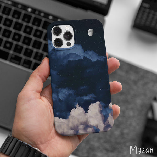 AC479 - Dark Cloudy Sky - Aesthetic Mobile Case