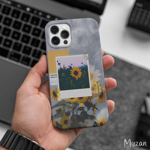 AC498 - Sunflower - Aesthetic Mobile Case