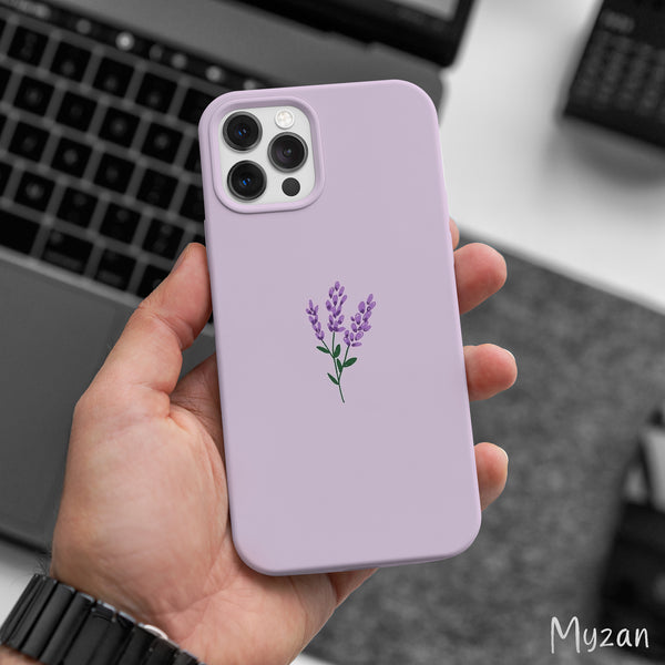 AC501 - Lavender Flower - Aesthetic Mobile Case