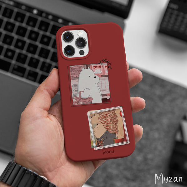 AC489 - Ice Bear - Aesthetic Mobile Case