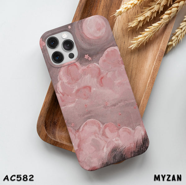 AC582 - Pink Clouds - Aesthetic Mobile Case