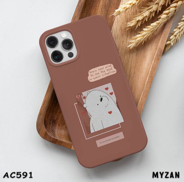 AC591 - Cute Bear - Aesthetic Mobile Case