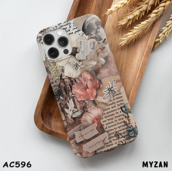 AC596 - Vintage Collage - Aesthetic Mobile Case
