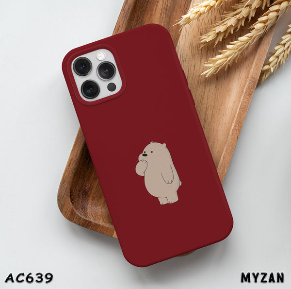AC639 - Ruby Ice Bear - Aesthetic Mobile Case