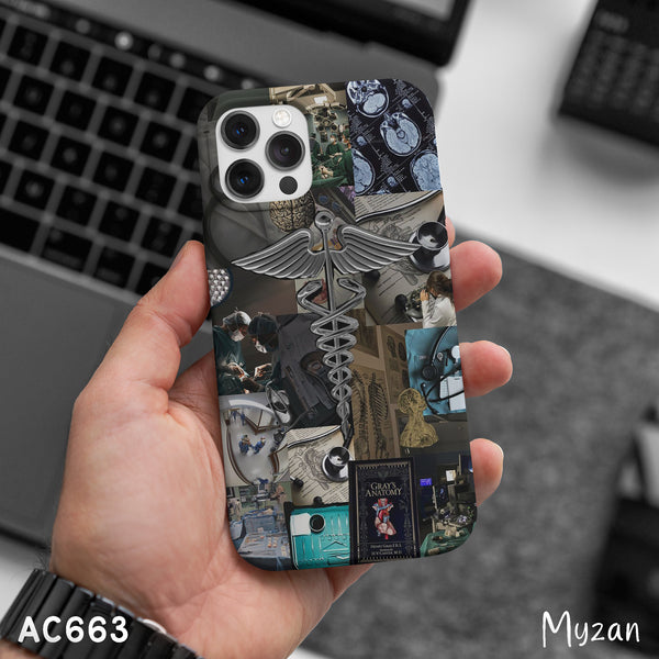 AC663 - Aesthetic Medical Collage - Doctor Phone Case