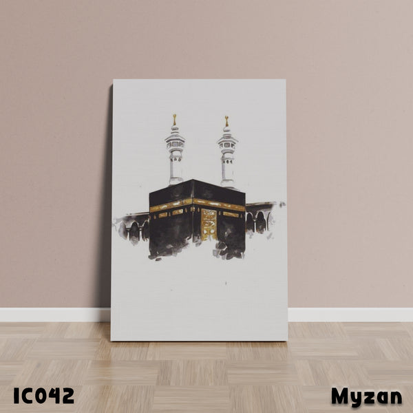 IC042 - The Kaaba - Islamic Frame