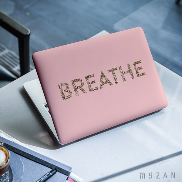 LS027 - BREATHE - Aesthetic Laptop Skin