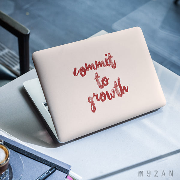 LS43 - Commit To Growth - Laptop Skin