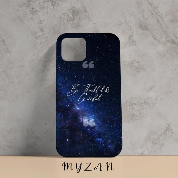 RC180 - Be Thankful & Grateful - Aesthetic Mobile Case
