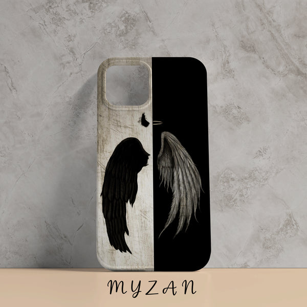 RC186 - Angel & Devil Wings - Aesthetic Mobile Case