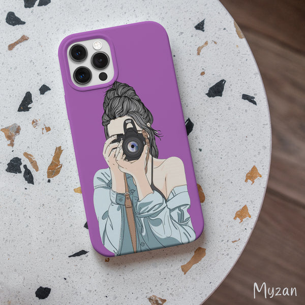 RC104 - Cute Aesthetic Girl Mobile Case