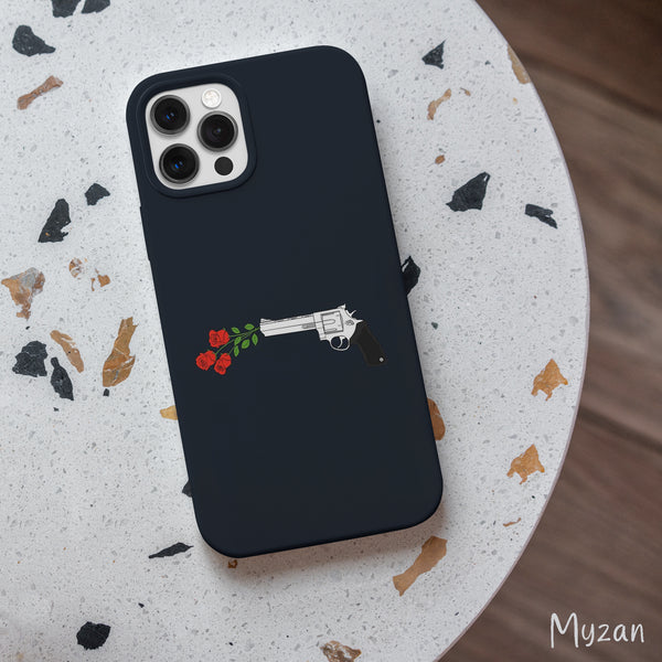 RC108 - Loister Rose Pistol - Aesthetic Mobile Case