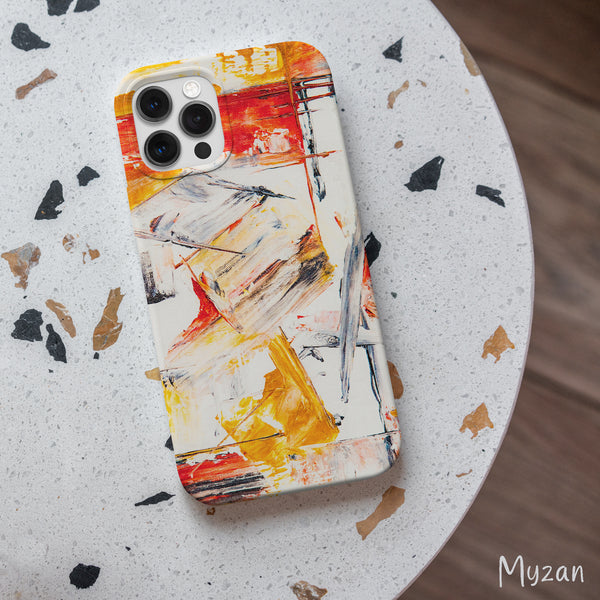 RC109 - Abstract Marble Mobile Case