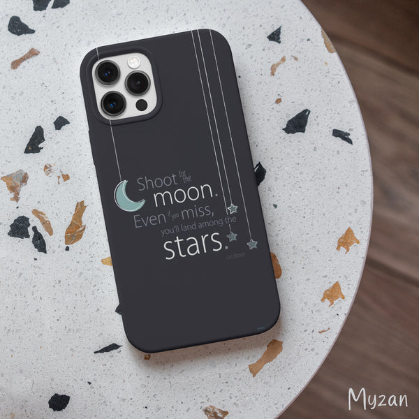 RC117 - Aesthetic Moon - Quote Mobile Case