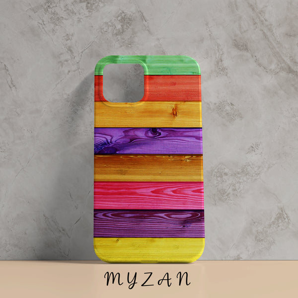 RC131 - Multi Color Wooden Mobile Case