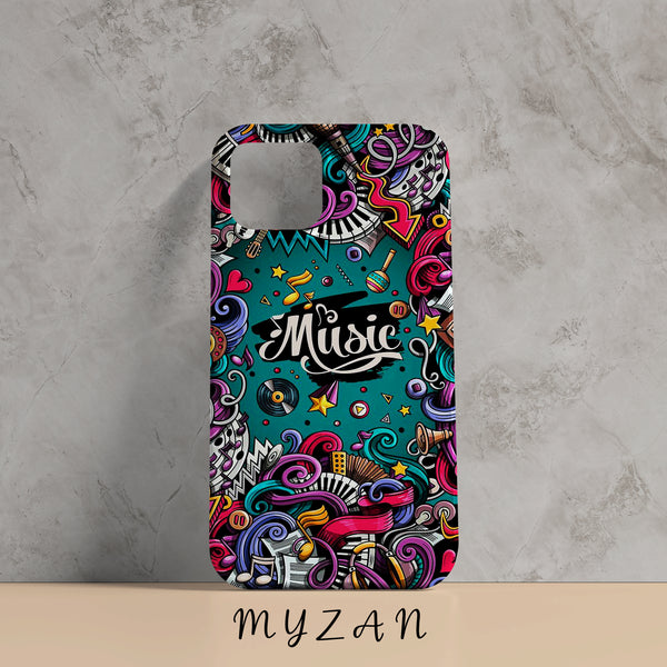 RC134 - Music Graffiti Mobile Case