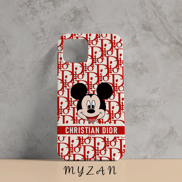 RC142 - Christian Dior - Mickey Mouse Mobile Case