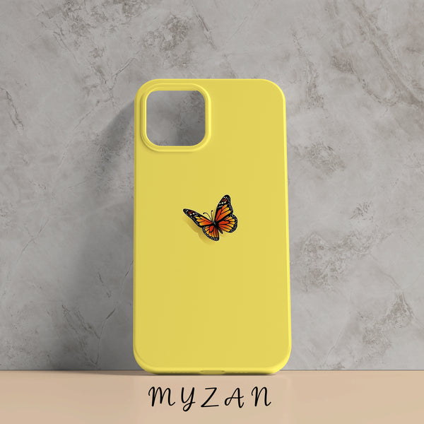 RC157 - Yellow Butterfly Aesthetic Mobile Case