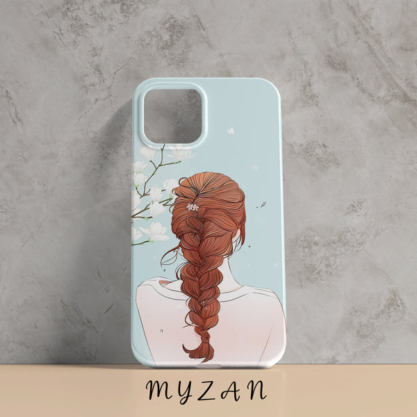 RC199 - Girl Illustration Aesthetic Mobile Case