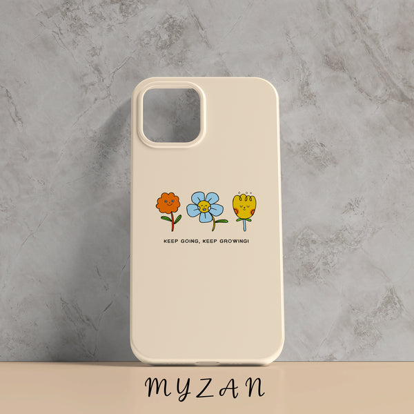 RC200 - Cartoon Floral Mobile Case