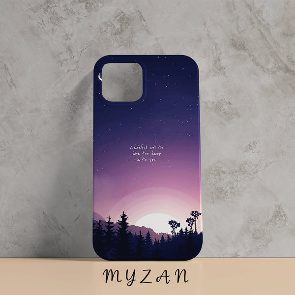 RC218 - Night Reflections - Aesthetic Mobile Case
