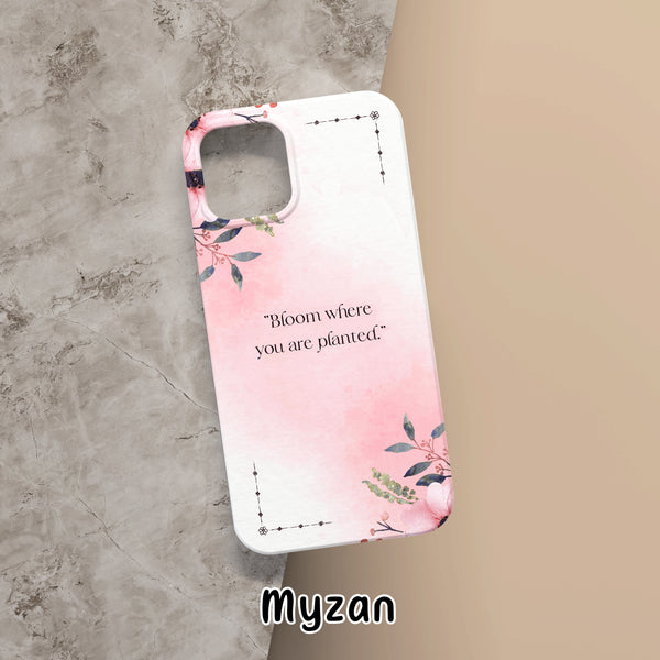 RC246 - Aesthetic Floral Mobile Case