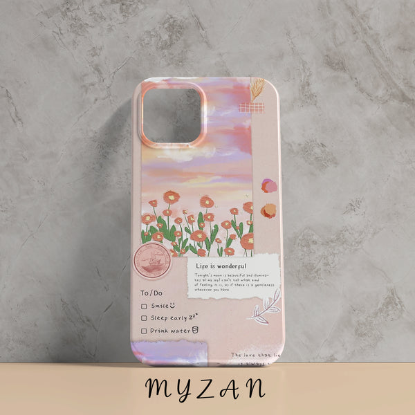 RC204 - Life Is Wonderful - Quotes Mobile Case
