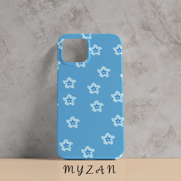 RC206 - Blue Floral Mobile Case