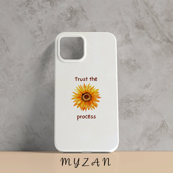 RC212 - Trust The Process - Floral Mobile Case