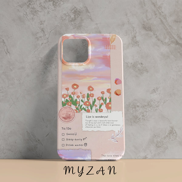 RC232 - Life Is Wonderful - Quotes Mobile Case