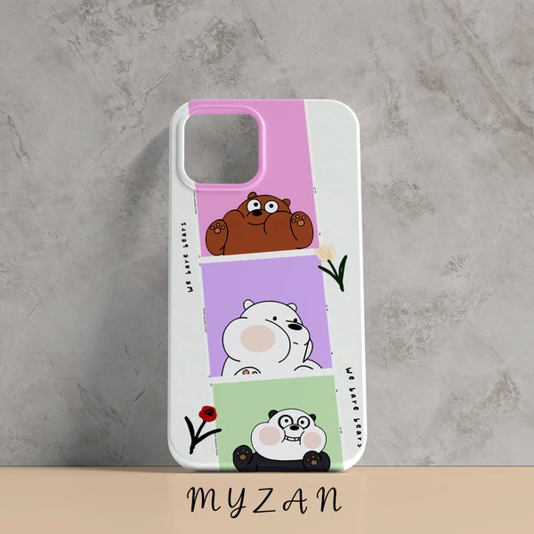 RC240 - We Bare Bear - Aesthetic Mobile Case