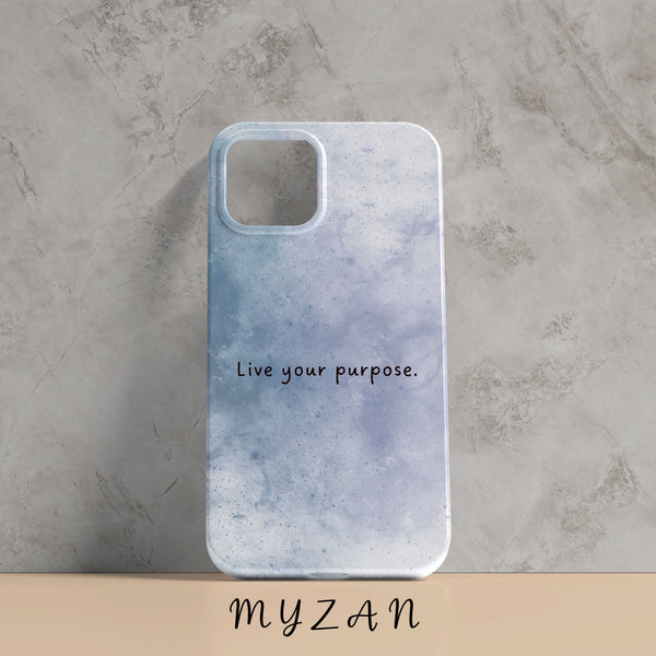 RC249 - Live Your Purpose - Quotes Mobile Case