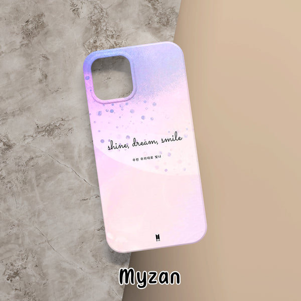 RC254 - Shine, Dream, Smile - BTS Mobile Case