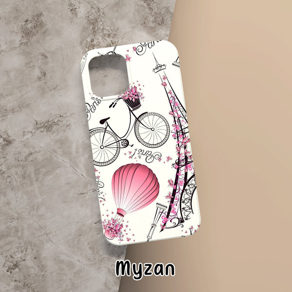 RC256 - Aesthetic Paris Postcard Mobile Case