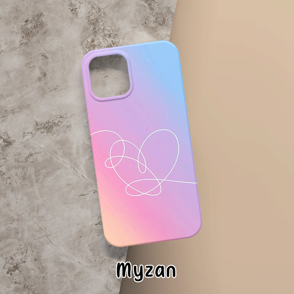 RC268 - Aesthetic Heart Mobile Case