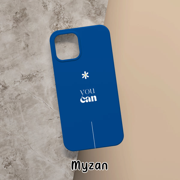 RC274 - Blue Aesthetic Quotes Mobile Case