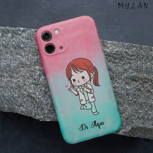 RC332 - Cute Doctor - Name Mobile Case