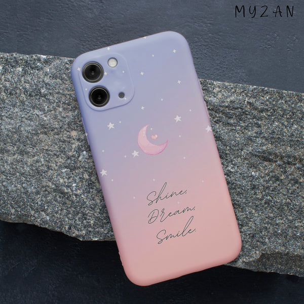 RC335 - Shine Dream Smile - Moon And Stars Mobile Case