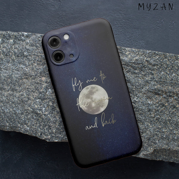 RC342  - Fly Me To The Moon And Back - Quotes Mobile Case