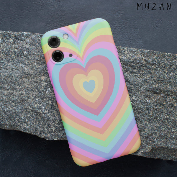 RC359 - Colorful Heart Mobile Case