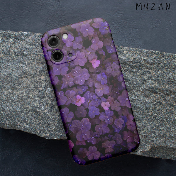 RC361 - Aesthetic Purple Floral Mobile Case