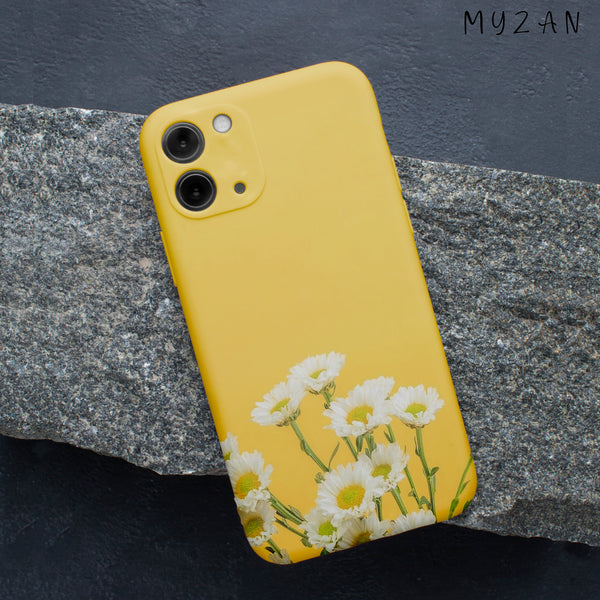 RC364 - Yellow Daisy Floral Mobile Case