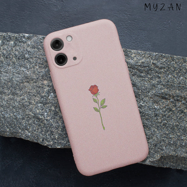 RC365 - Aesthetic Red Rose Mobile Case