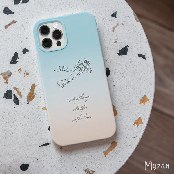 RC390 - Everything Starts With Love - Mobile Case