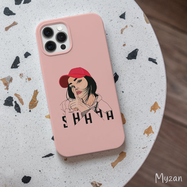 RC400 - Shhh - Girl Mobile Case